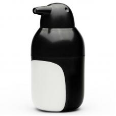 Диспенсер для мыла Penguin черно-белый Qualy QL10351-BK-WH