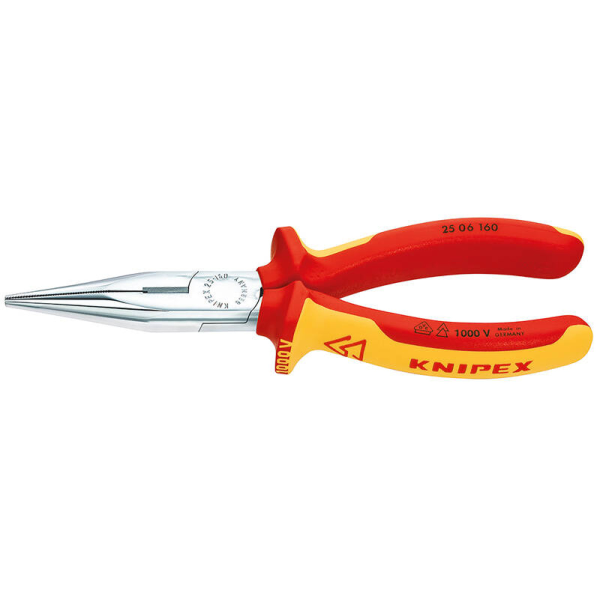 Длинногубцы с режущими кромками радиомонтажные VDE KNIPEX KN-2506160 1