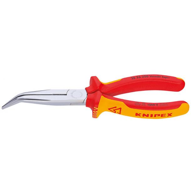 Длинногубцы с режущими кромками VDE KNIPEX KN-2626200