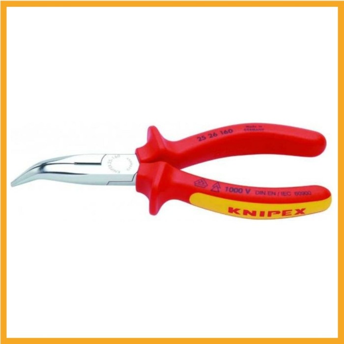 Длинногубцы с резцом KNIPEX KN-2526160
