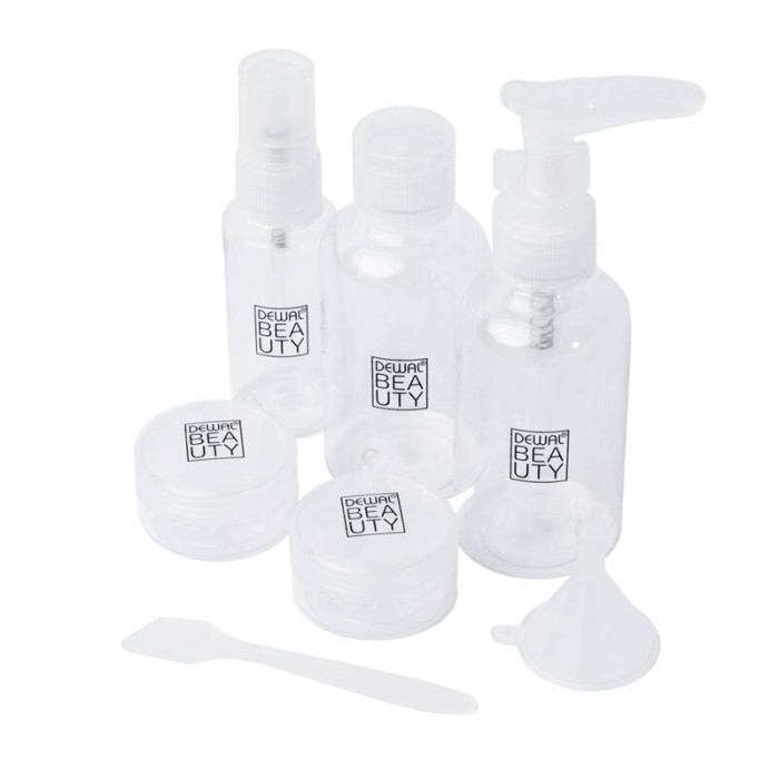 Дорожный набор баночек для путешествий Dewal Beauty DBTS5D