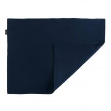 Двухсторонняя салфетка под приборы Tkano из умягченного льна темно-синияя Essential 35х45