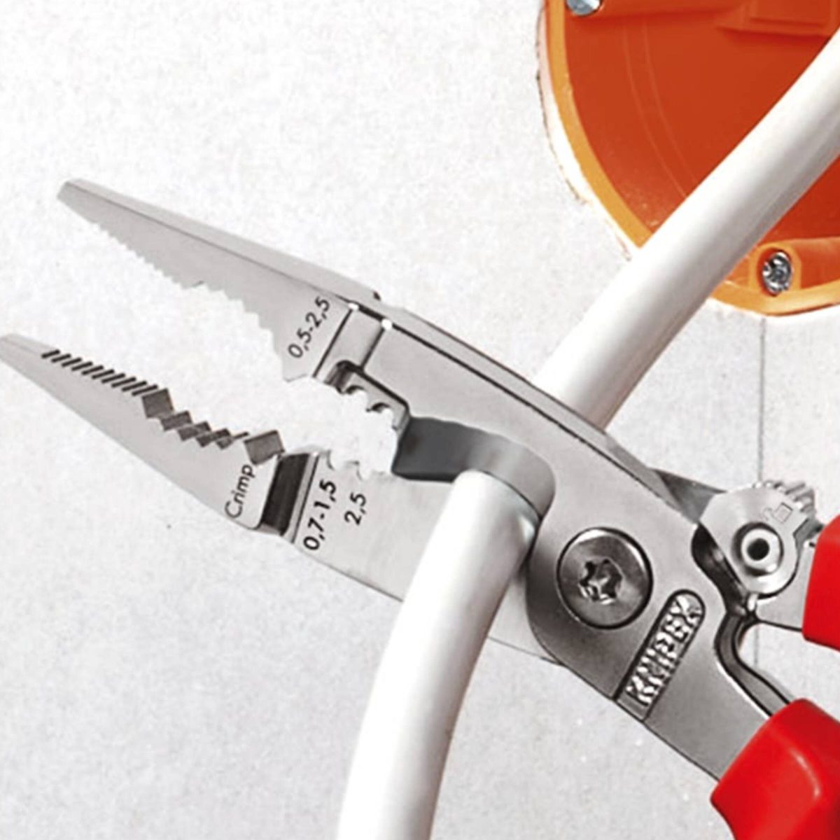 Электромонтажные клещи Knipex KN-1396200SB 5