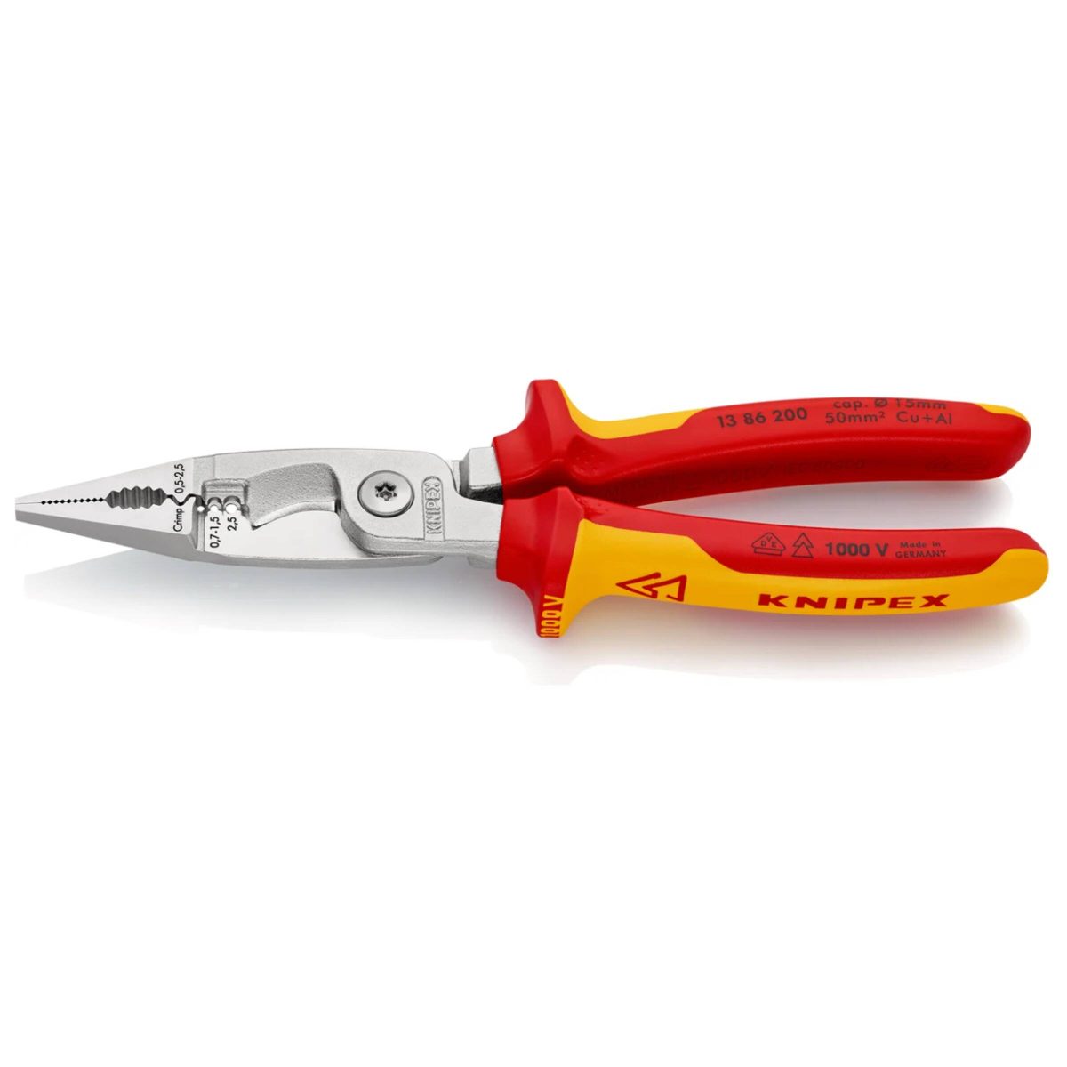 Электромонтажные клещи Knipex VDE KN-1386200SB 3