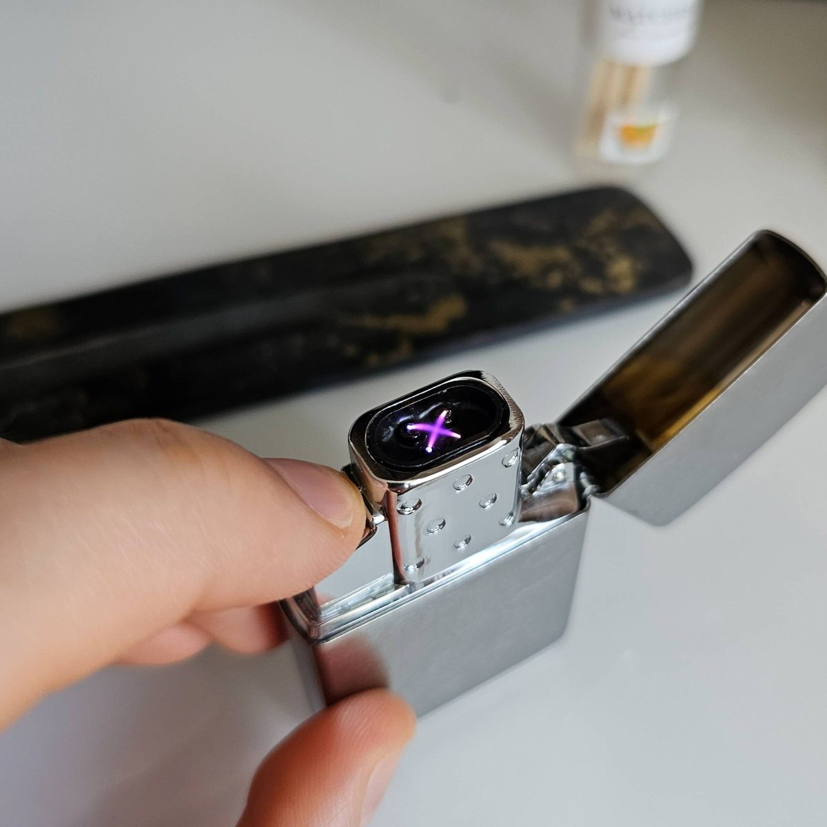Электронная зажигалка ZIPPO 207-65828, USB, электроимпульсная 8