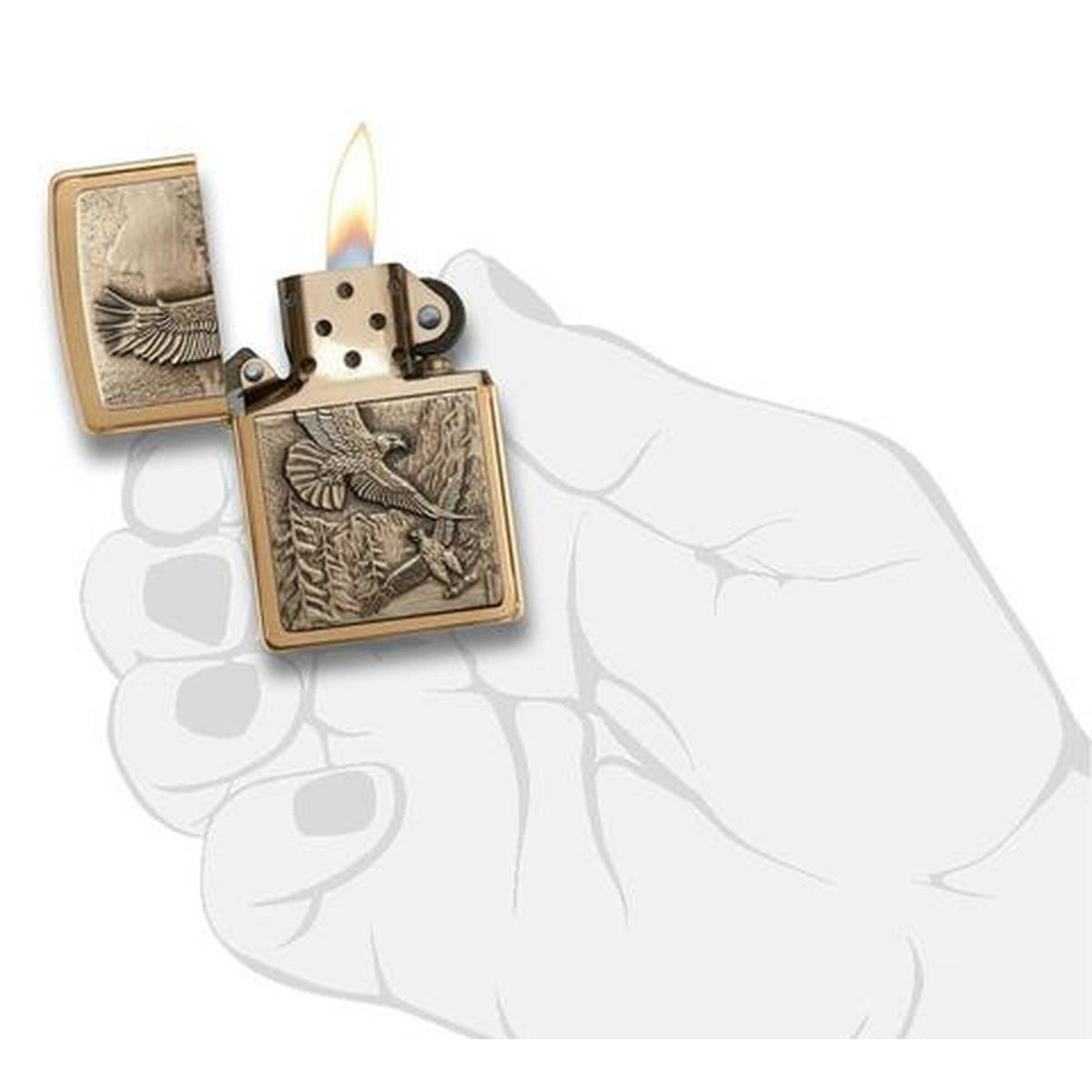 Электронная зажигалка ZIPPO 20854-65828, USB, электроимпульсная 10