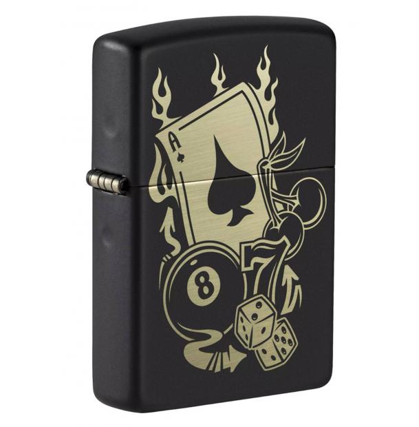 Электронная зажигалка ZIPPO 49257-65828, USB, электроимпульсная