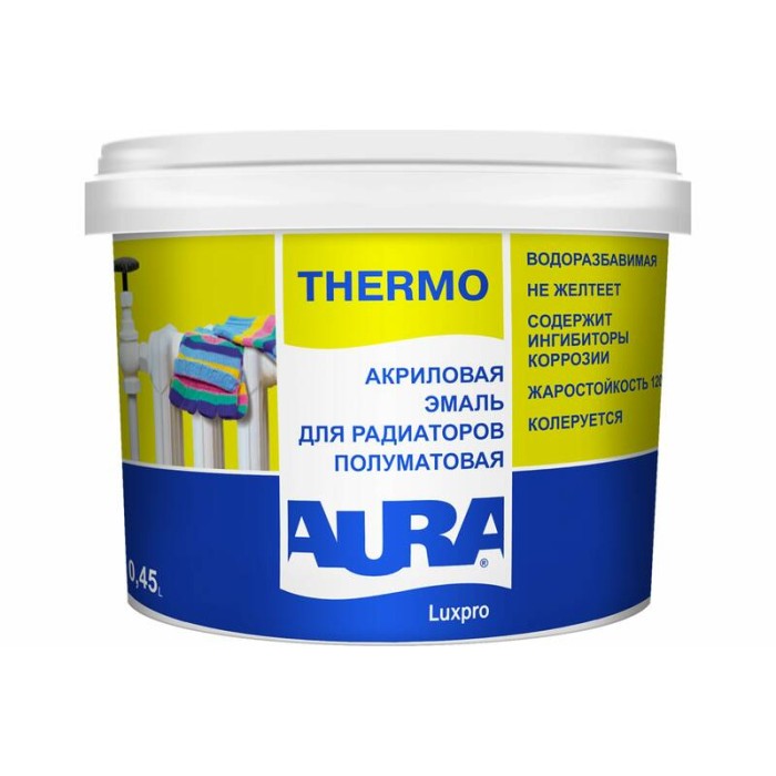 Эмаль AURA Luxpro Thermo ALE005 0.45 л