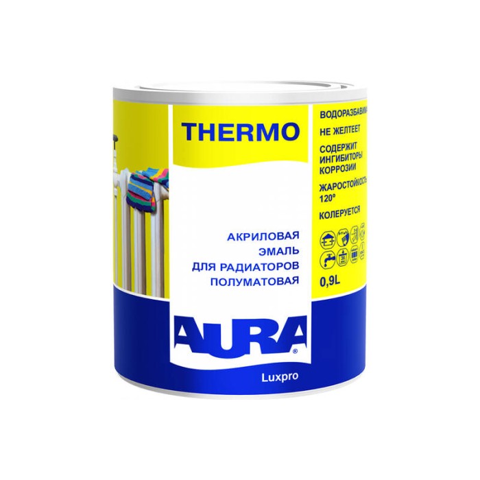 Эмаль AURA Luxpro Thermo ALE006 0.9 л