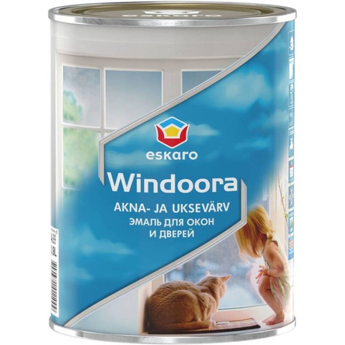 Эмаль Eskaro Windoora Plus 0.9л ESE004