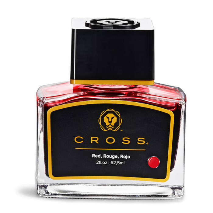 Флакон с красными чернилами для перьевой ручки (62, 5 мл) CROSS 8945S-4 red