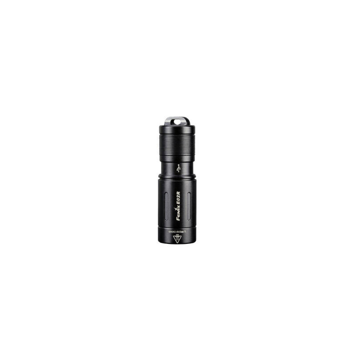 Фонарь Fenix E02R, черный 2