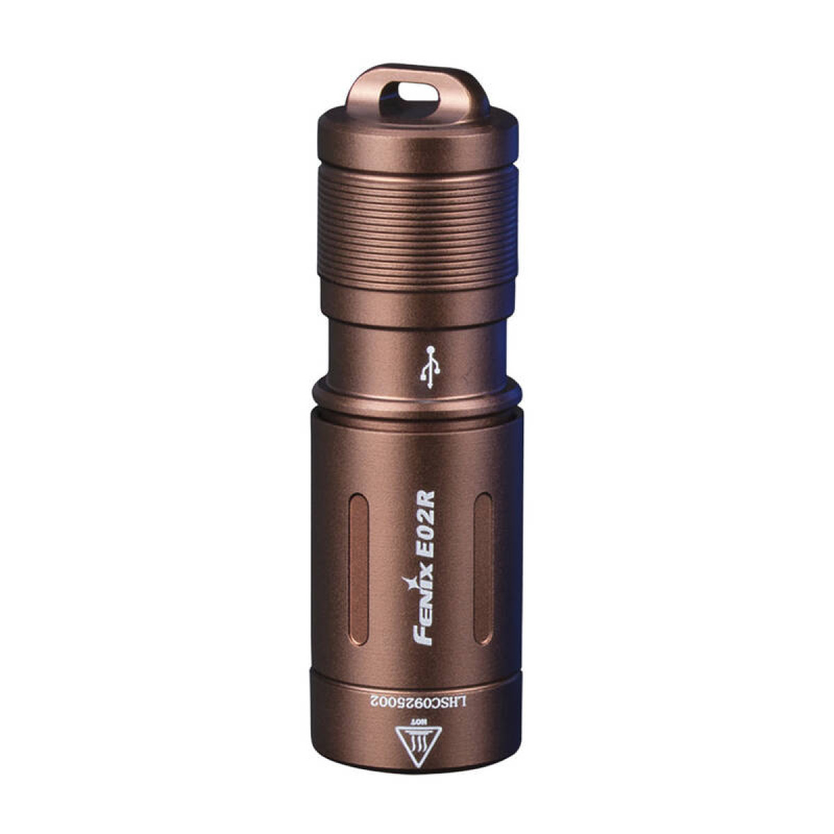 Фонарь Fenix E02R, коричневый 1