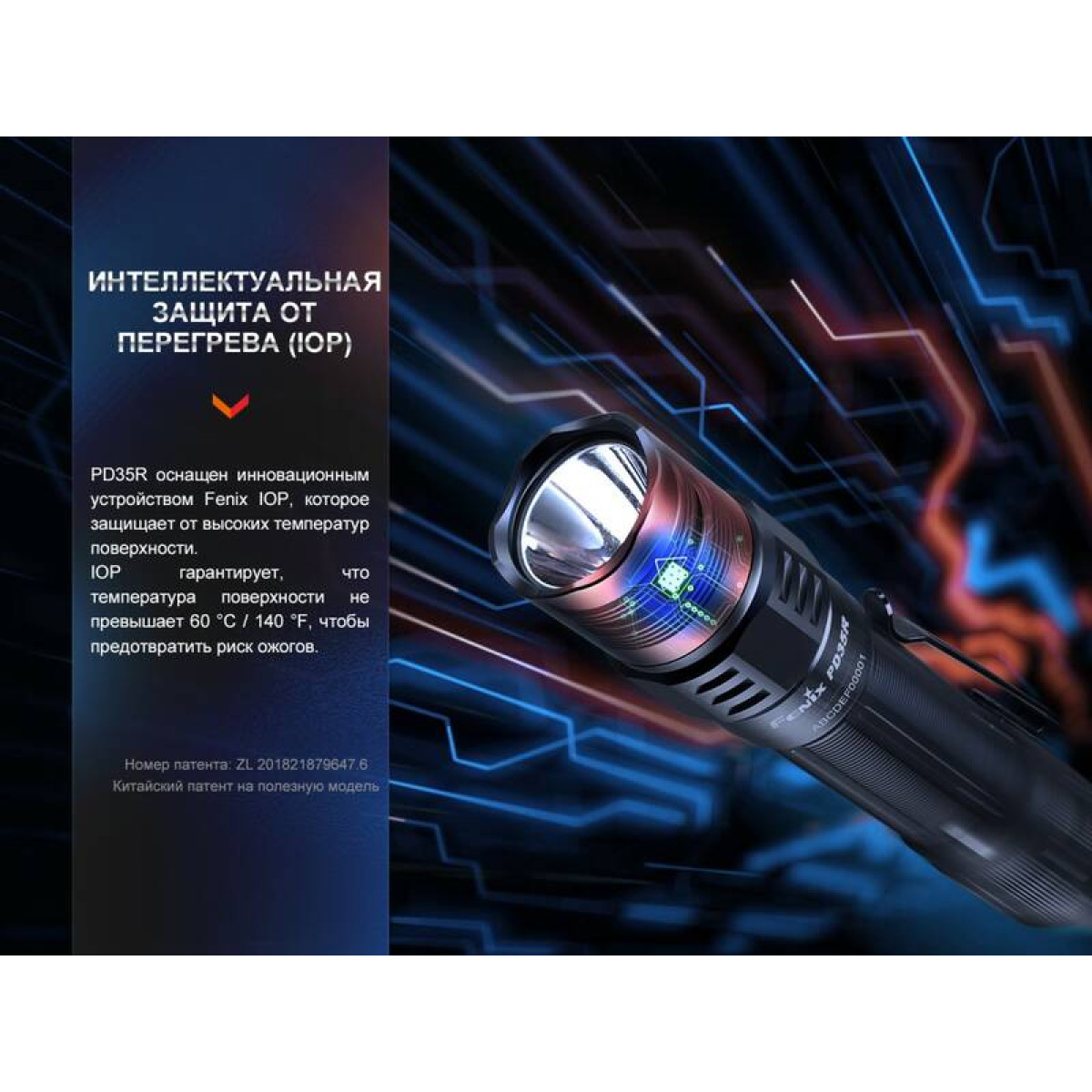 Фонарь Fenix PD35R 1700 Lumen PD35R 11