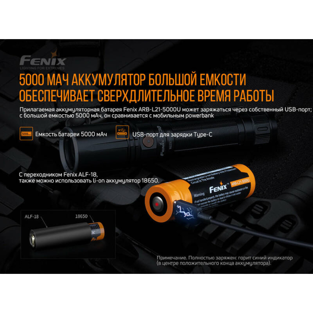 Фонарь Fenix TK30 Laser 13
