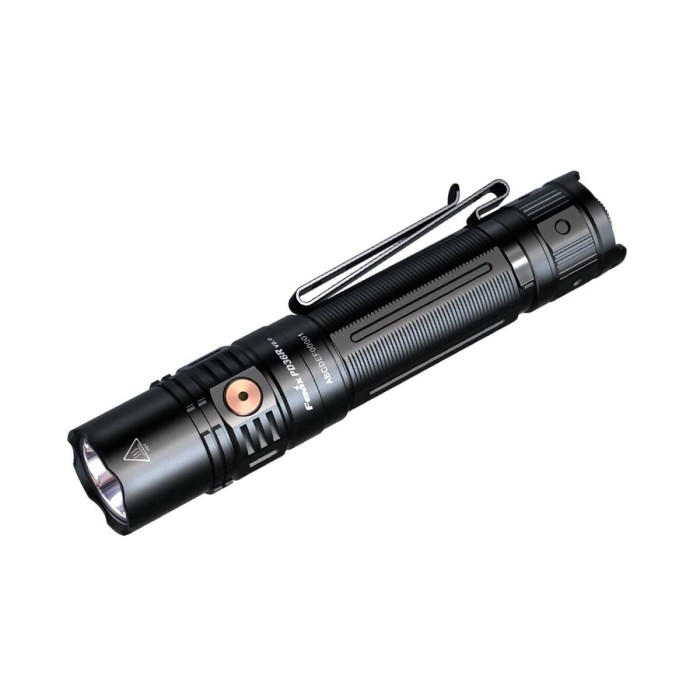 Фонарь тактический ручной Fenix PD36R V2 1700 lm аккумуляторный