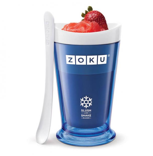 Форма для холодных десертов Zoku Slush & Shake синяя ZK113-BL