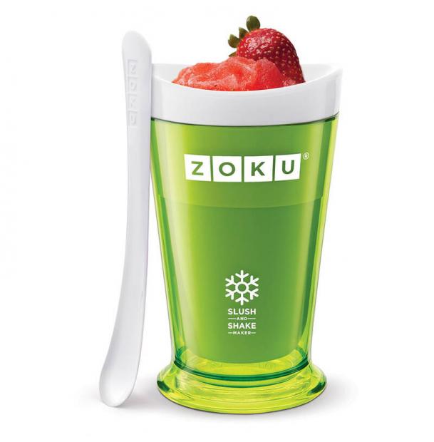 Форма для холодных десертов Zoku Slush & Shake зеленая ZK113-GN