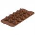 Форма для приготовления конфет Choco Flame силиконовая Silikomart 22.147.77.0065