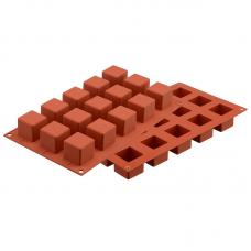 Форма для приготовления пирожных Cube 3,5 х 3,5 см силиконовая Silikomart 26.105.00.0065