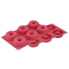 Форма для приготовления пончиков Donuts 7,5 см силиконовая Silikomart 26.170.44.0065