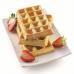 Форма для приготовления вафель Waffel Classic силиконовая красная Silikomart 26.155.00.0065