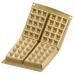 Форма для приготовления вафель Waffel Classic силиконовая золотая Silikomart 26.155.63.0065
