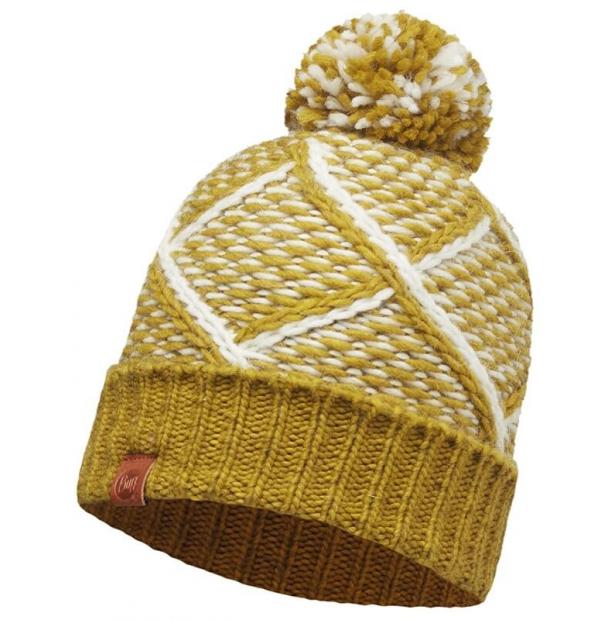 Шапка Buff Knitted Hat Plaid Tobaco 2013.326.10