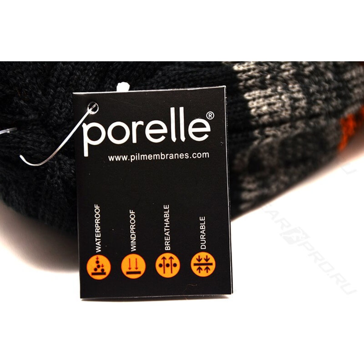 Шапка водонепроницаемая DexShell Waterproof Beanie Gradient Orange 5