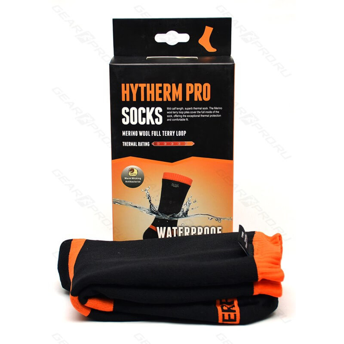 Носки водонепроницаемые DexShell Waterproof Hytherm PRO Socks S 3
