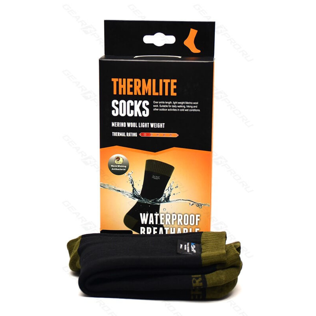 Водонепроницаемые носки Dexshell Thermlite DS6260XL, размер XL (47-49) 6