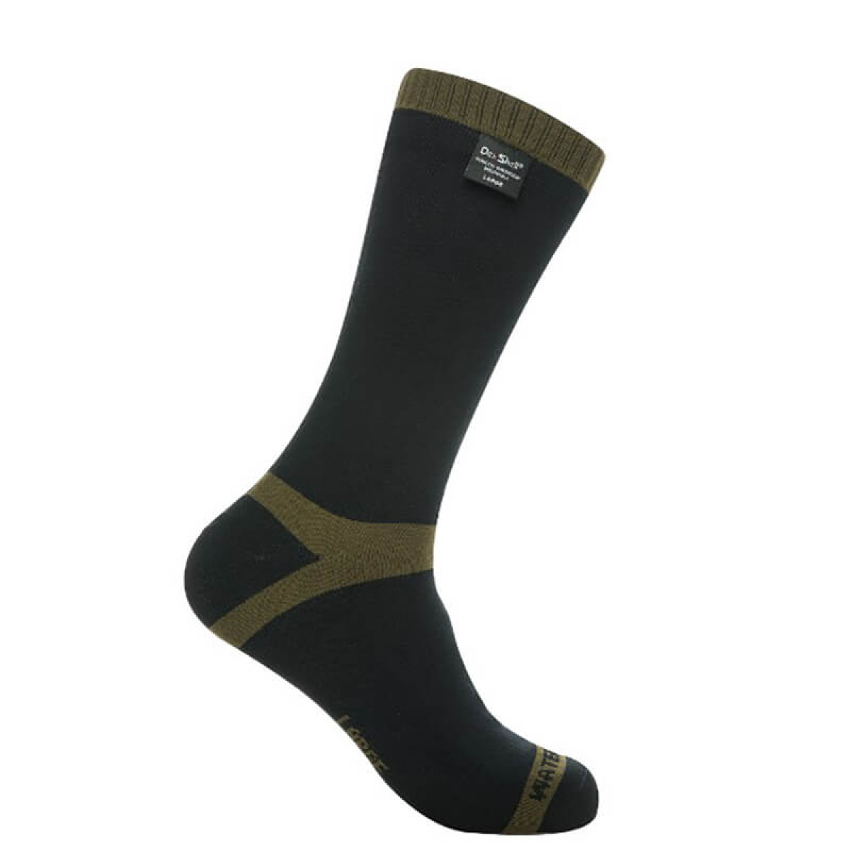Носки водонепроницаемые DexShell Waterproof Trekking Socks Olive XL 1