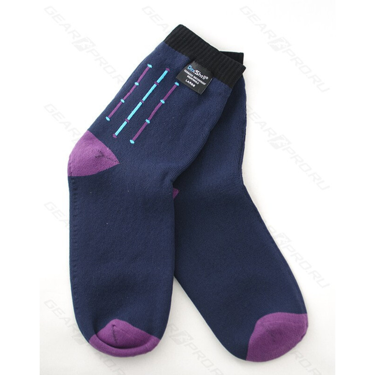 Носки водонепроницаемые Dexshell Waterproof Ultra Flex Navy Socks XL 4