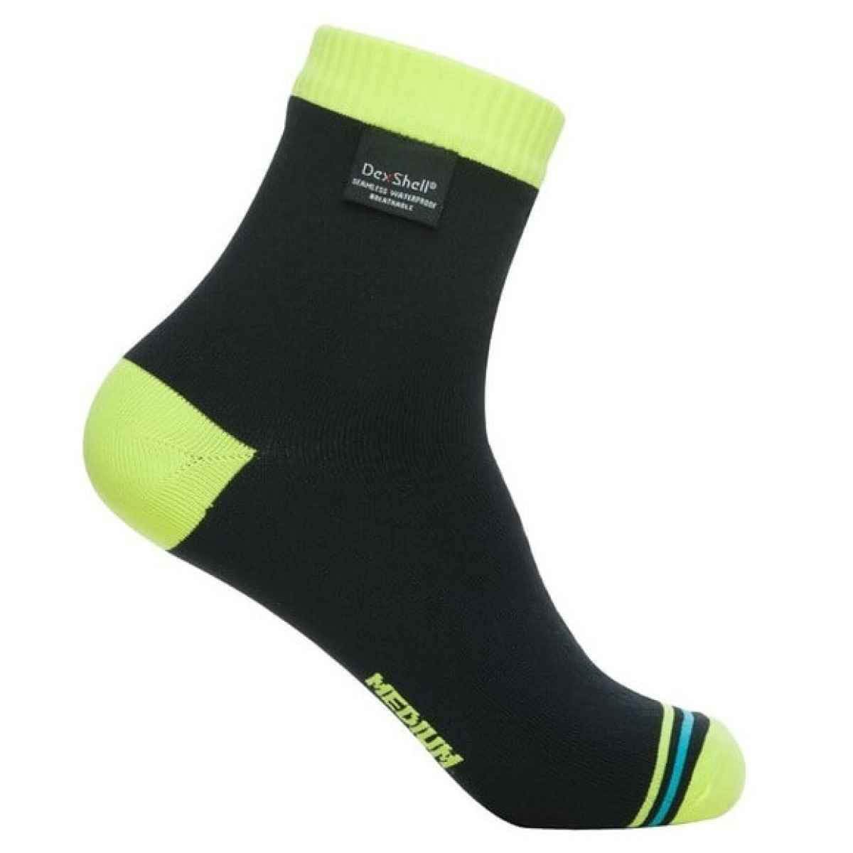 Носки водонепроницаемые Dexshell Ultralite Biking Hi-vis Yellow M 1