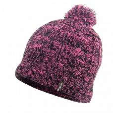 Шапка водонепроницаемая Dexshell Waterproof Beanie Pink Cable Pompom