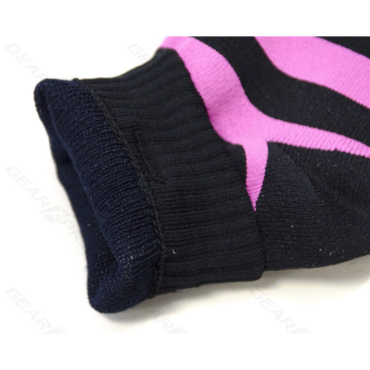 Носки водонепроницаемые Dexshell Waterproof Ultralite Bamboo Socks Black Pink Stripe M 2