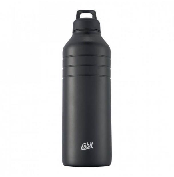 Бутылка Esbit 1.38L Stainless Steel Black DB1380TL-DG