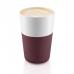 Набор из двух чашек Eva Solo Cafe Latte Tumbler Dark Burgundy 501060