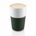 Набор из двух чашек Eva Solo Cafe Latte Tumbler Forest Green 501057