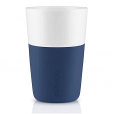 Набор из двух чашек Eva Solo Cafe Latte Tumbler Navy Blue