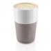 Набор из двух чашек Eva Solo Cafe Latte Tumbler Purple Grey 501072