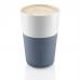 Набор из двух чашек Eva Solo Cafe Latte Tumbler Steel Blue 501069