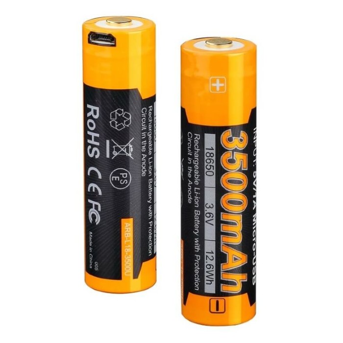 Аккумулятор Fenix ARB-L18-3500U 18650 3500 mAh