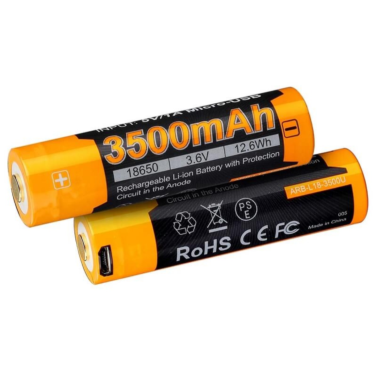 Аккумулятор Fenix ARB-L18-3500U 18650 3500 mAh 3