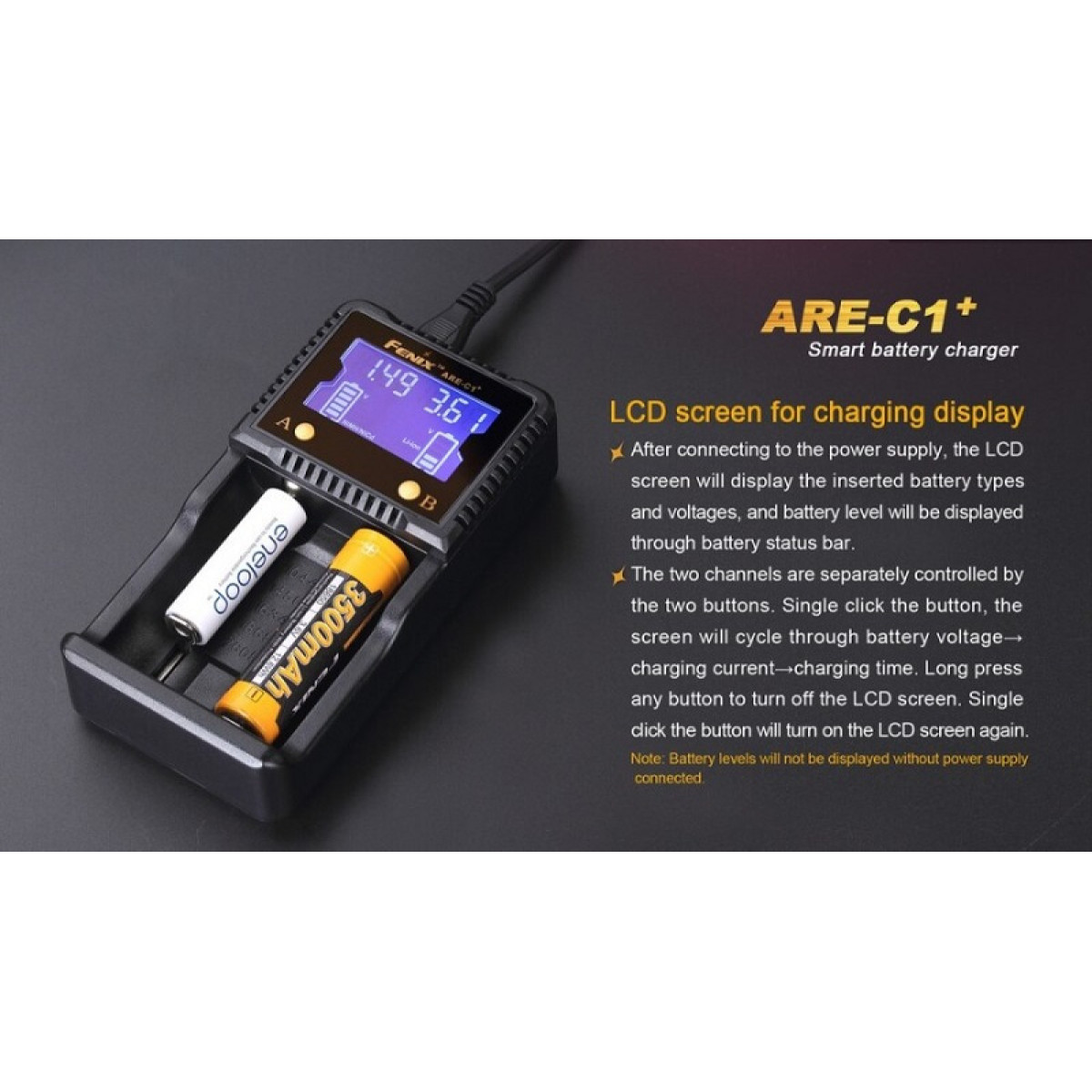 Зарядное устройство Fenix ARE-C1+ 2