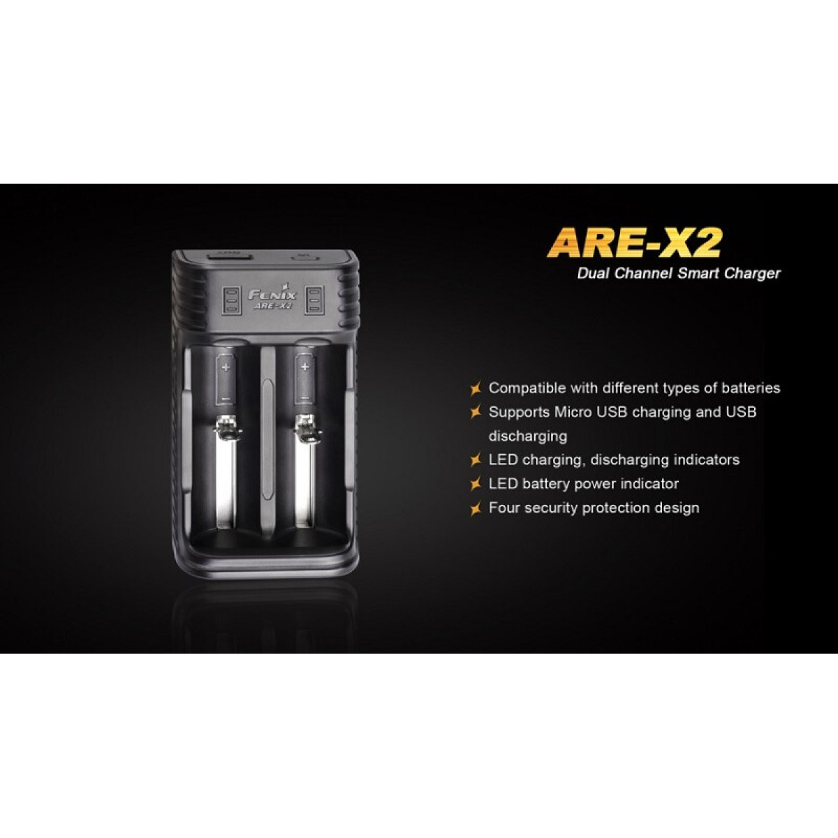 Зарядное устройство Fenix ARE-X2 2