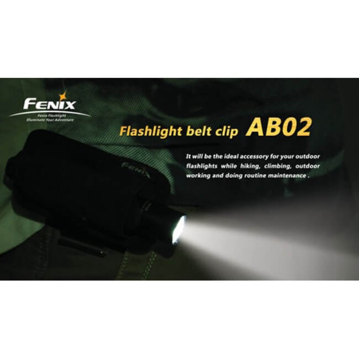 Поворотная клипса Fenix Flashlight Belt Clip AB02 2