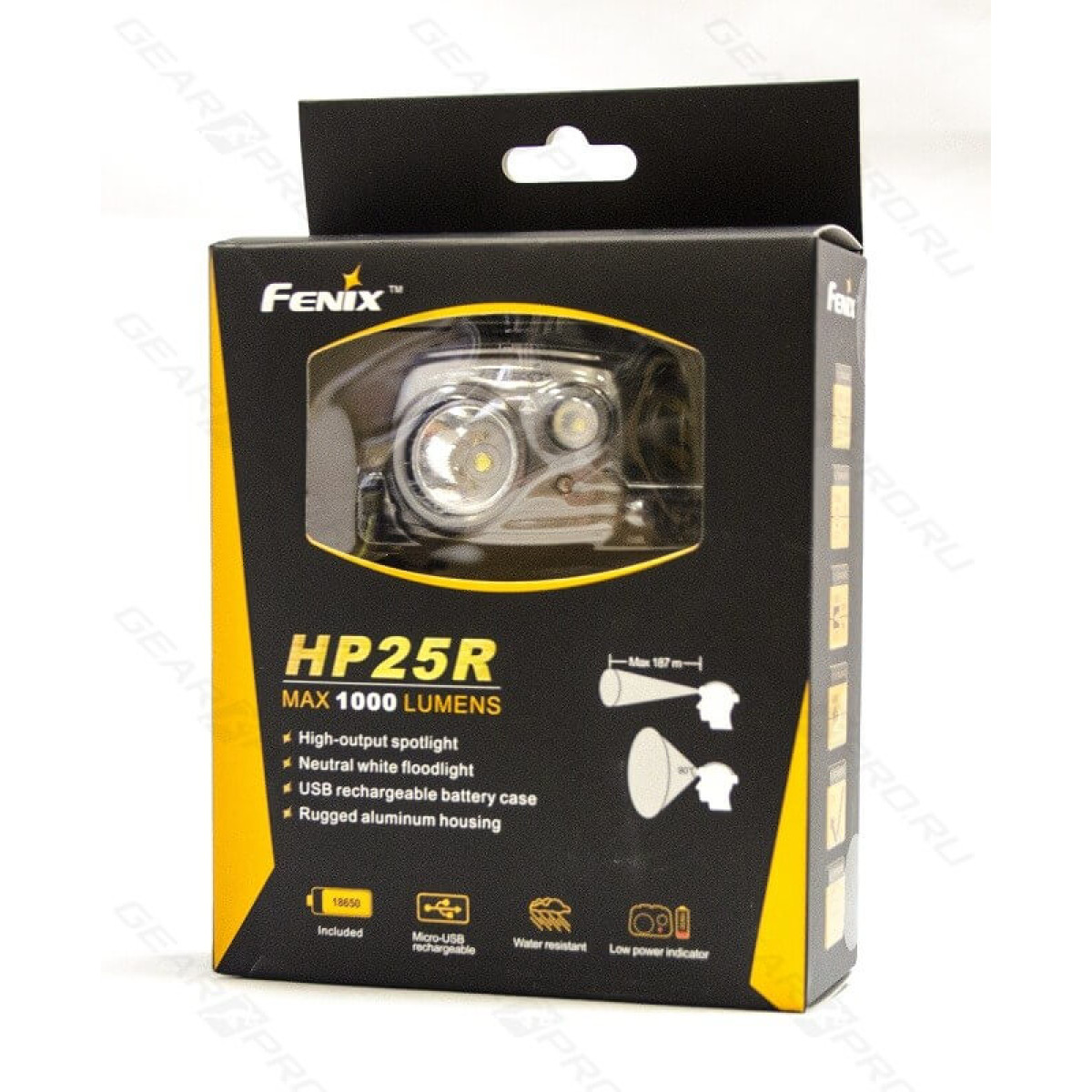 Налобный фонарь Fenix HP25R 4