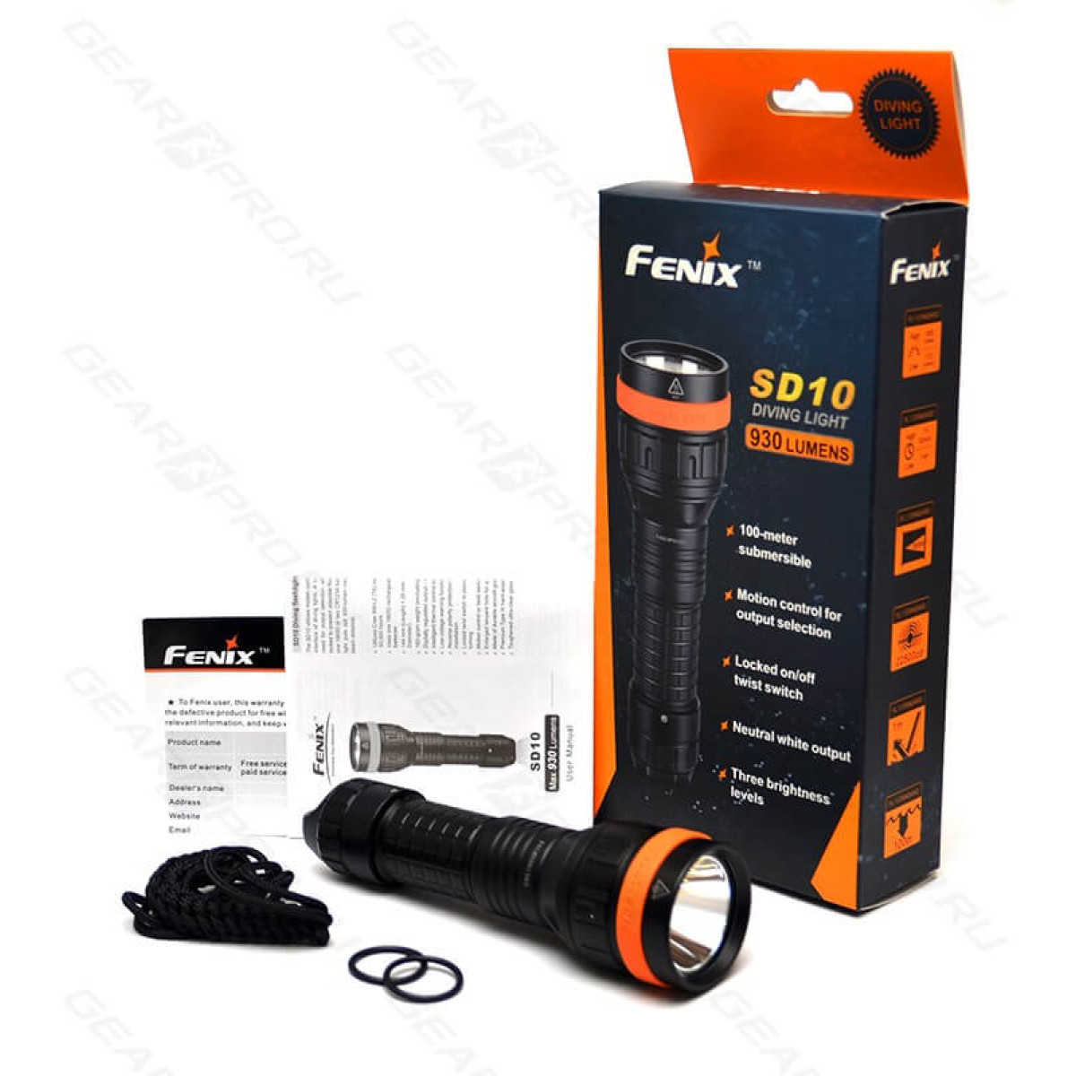 Фонарь Fenix SD10 4