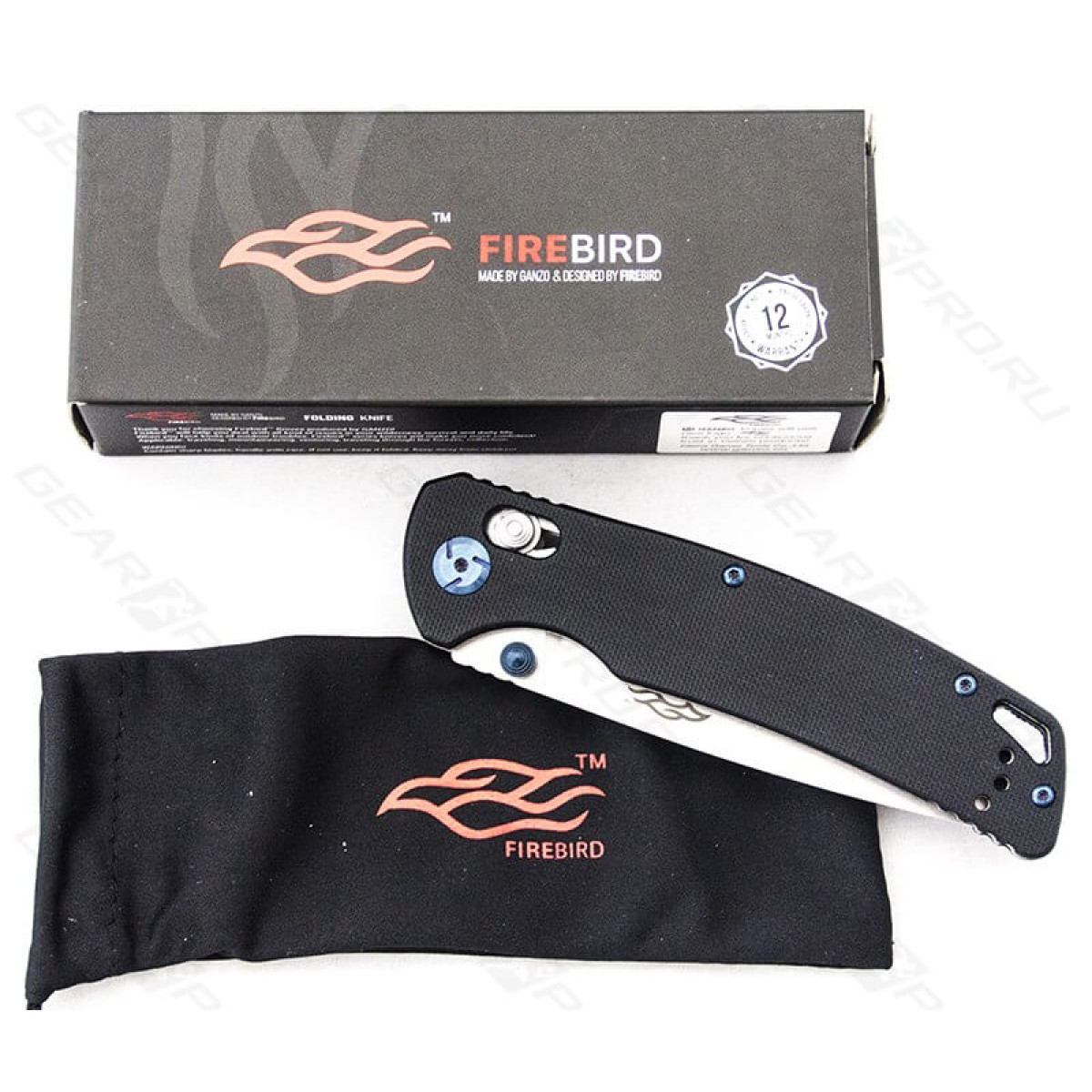 Нож Ganzo Firebird F7542-BK 4